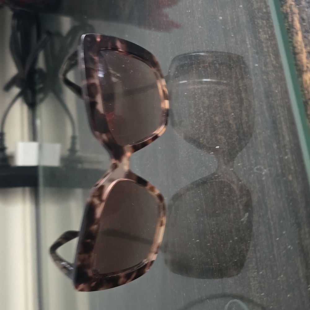 Prada Pink Tortoise Shell Sunglasses SPR03Q 55•17